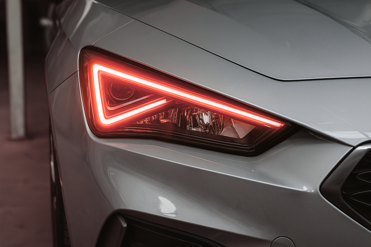 SEAT Leon Mk4 (2020–2024) Red / White / Yellow / Blue DRL LED Board Upgrade