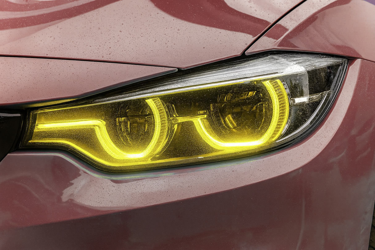 BMW 3 Series F30 F31 (2016-2019) Yellow DRL Headlight Module Upgrade