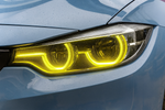 Load image into Gallery viewer, BMW 3 Series F30 F31 (2016-2019) Yellow DRL Headlight Module Upgrade